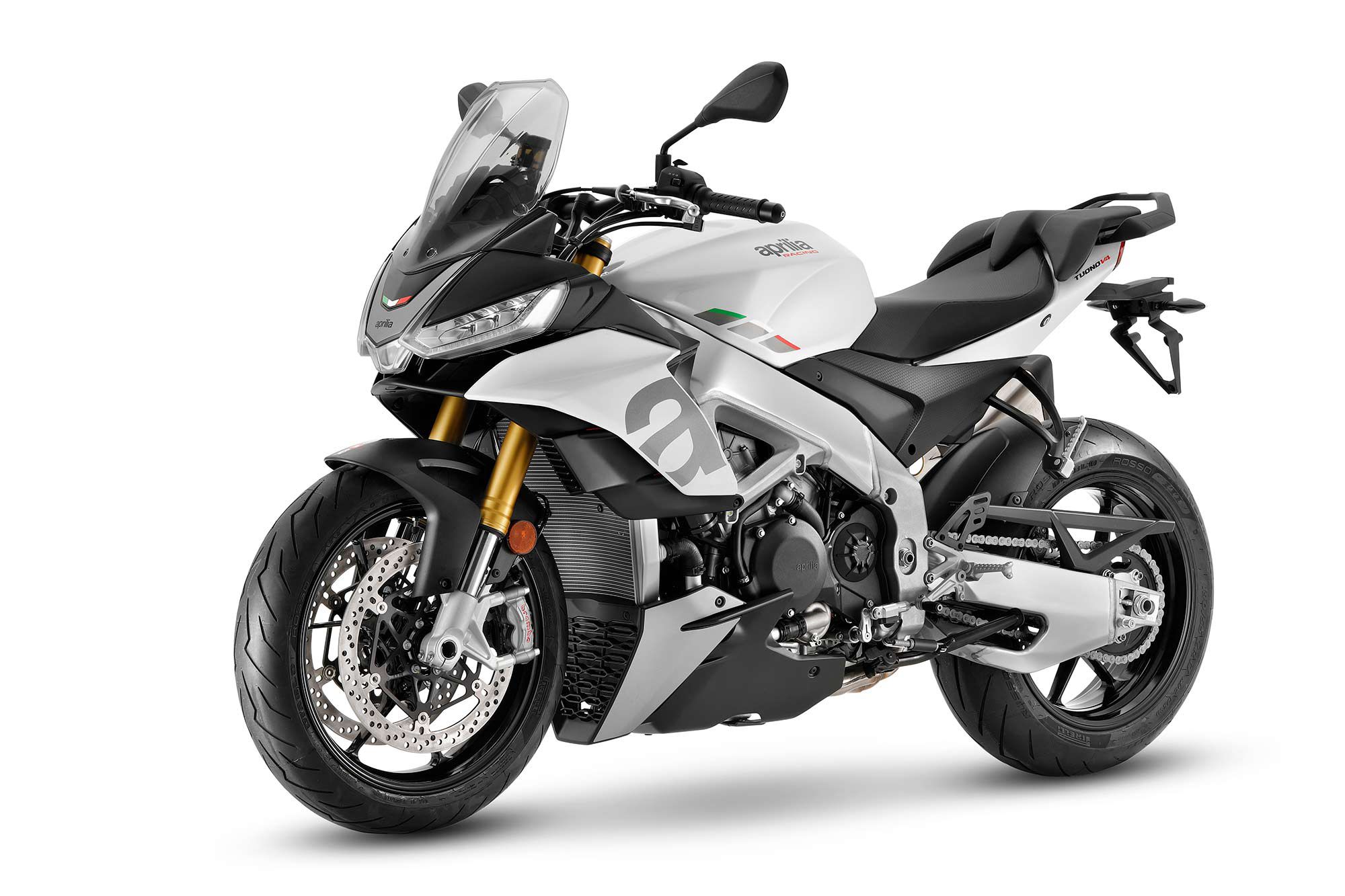 2021 Aprilia Tuono V4 (Glacier White).