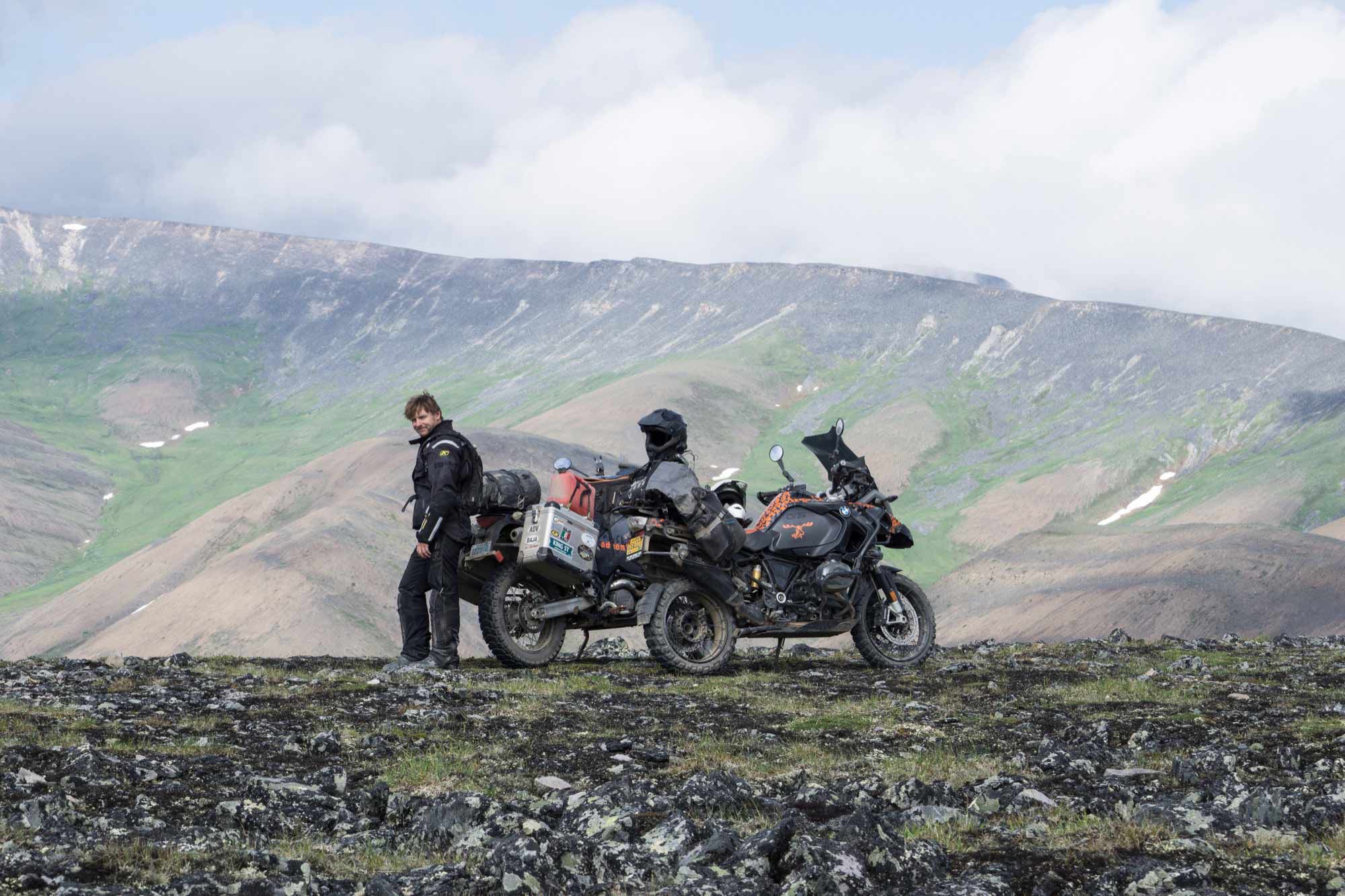 Vast open spaces like the ones found in Alaska largely comprise the reason why we ride—the uninhibited feeling of where an unscripted future may take you is unparalleled. The trip facilitated us to diversify the way we lived our life, aligning it to invite an evolving set of phenomenal firsts. (Dempster Highway, Alaska)